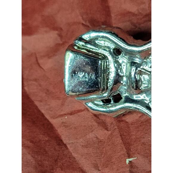 Vintage JAPAN 4 Strand Faux Pearl Bracelet  6.5" Long Costume Jewelry - Picture 9 of 10